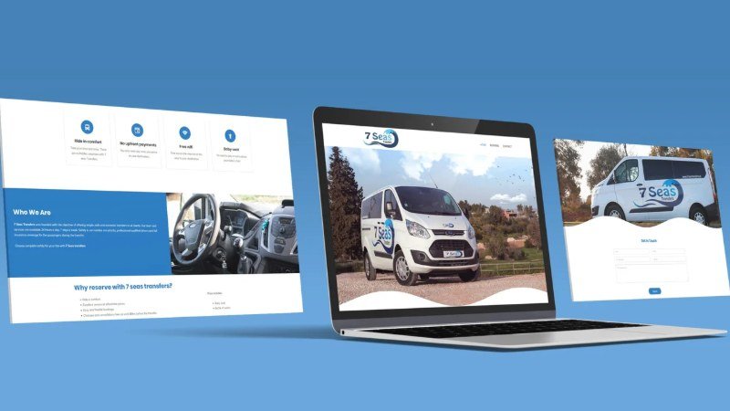 Screenshot do site Site Empresarial