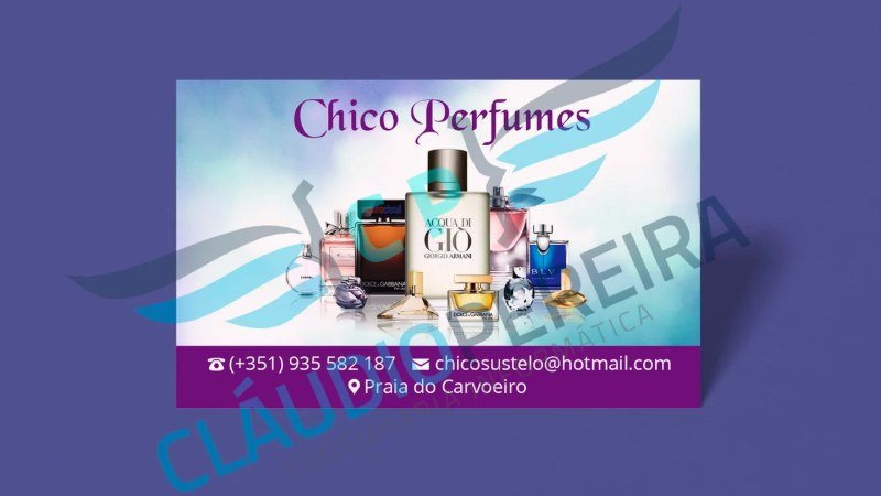 Screenshot do site Portfolio